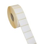 Lipnios etiketės, 1-40x25/40-1000 etik., Thermal Eco, baltos sp.