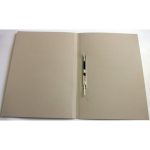 Kartoninis segtuvėlis su metaline įsegėle A4, 300gsm, su spauda, raudonos sp. - Image 2