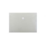 Plastikinis vokas su spaustuku Office Box A4+ skaidrus