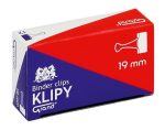 Spaustukai, Grand, ilgis 19mm, 12vnt., juodos sp.