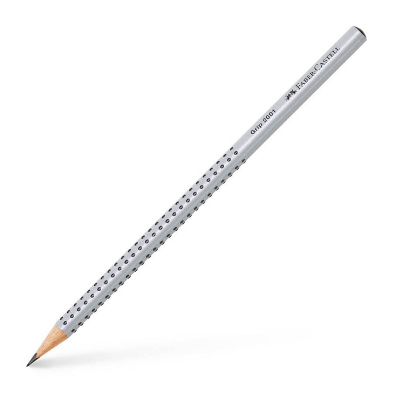 piestukas-faber-castell-grip-2001-hb Grafitinis pieštukas Faber-Castell Grip 2001 , kietumas 3H - Image 1