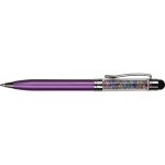Tušinukas CRYSTAL TOUCH PEN, metalinis, su lietimo funkcija - Image 4