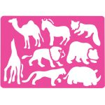 Plastikinė liniuotė trafaretas ANIMALS, Centrum - Image 6