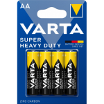 Baterijos VARTA Super Heavy Duty, AA (LR6), 4 vnt.