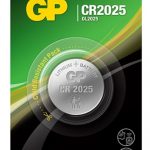Elementas GP Lithium Cell, CR2025 (DL2025), 1 vnt.