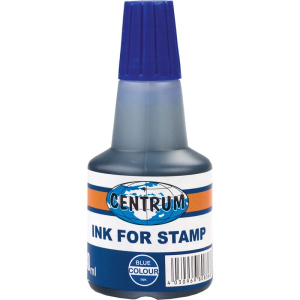 Rašalas antspaudams,CENTRUM, 40ml, mėlynos sp.