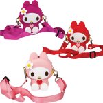Maža rankinė, piniginė "Hello Kitty" , silikoninė, 85x125x35mm