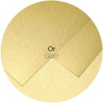 Dekoratyvinis vokas POLLEN, Clairefontaine, C6 (114x162mm), 120gsm, blizgus, aukso sp. - Image 2