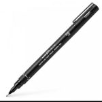 Grafinis rašiklis UNI PIN 200, 0,7 mm, juodos sp.