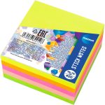 Lipnūs lapeliai užrašams CENTRUM 76x76mm, 400 lapelių, neoninių sp.