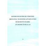 Kondicionavimo ir vėdinimo įrenginių techninio aptarnavimo ir remonto darbų atlikimo žurnalas, A4, 24l.