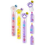 Teksto žymeklis segmentinis"3 in1 CAT PAW“, 1-4mm , 3-jų spalvų