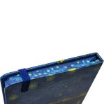Užrašų knygelė "Vincent van Gogh", A6, kietu puošniu viršeliu, 80 lapų, linija, su skirtuku ir gumele, 140x 90mm - Image 5