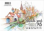 Albumas eskizams, A5, 50 lapų, 120gsm, reljefiniai vidiniai lapai, su spirale - Image 2