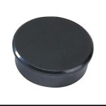 Magnetai lentoms, apvalūs, 32mm, 10vnt., juodi