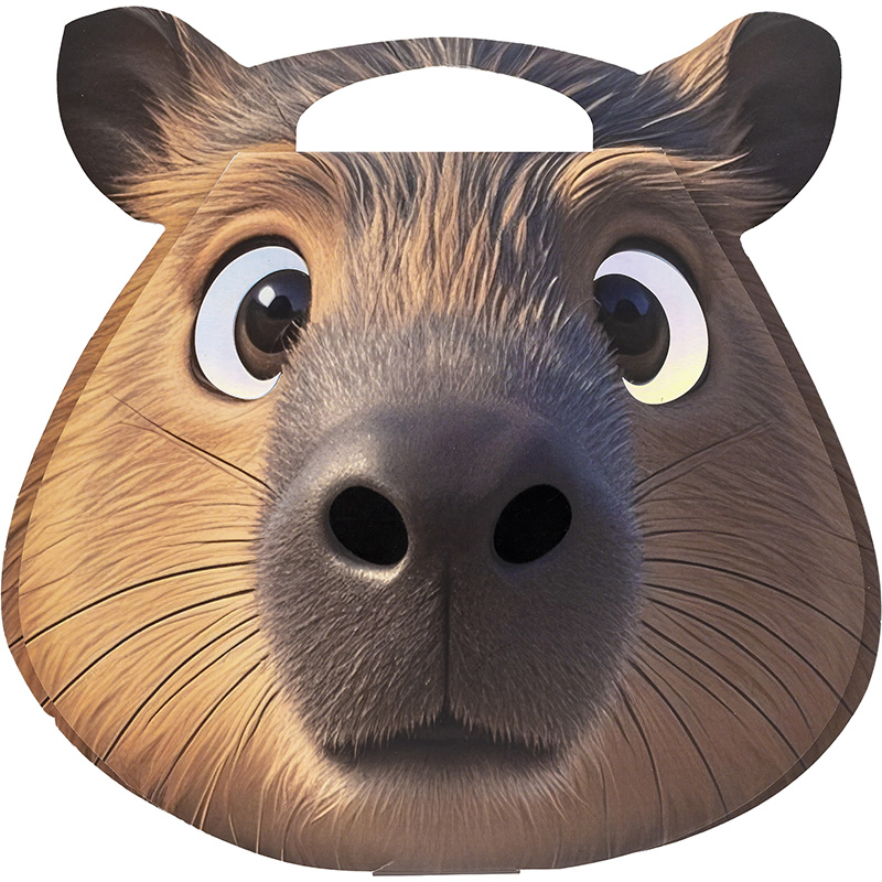 Piešimo albumas Capybara Piešimo albumas "Capybara" 60 lapų, 28.5x24.5cm, 80gsm - Image 1