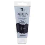 Akriliniai dažai 7C, 60 ml, juodos sp.