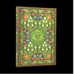 Prabangi, rankų darbo, Darbo knyga-kalendorius 2027 POETRY IN BLOOM, Paperblanks, su žvilgančiomis detalėmis, 176 psl, 100gsm, su 2 skirtukais, vokeliu ir gumele